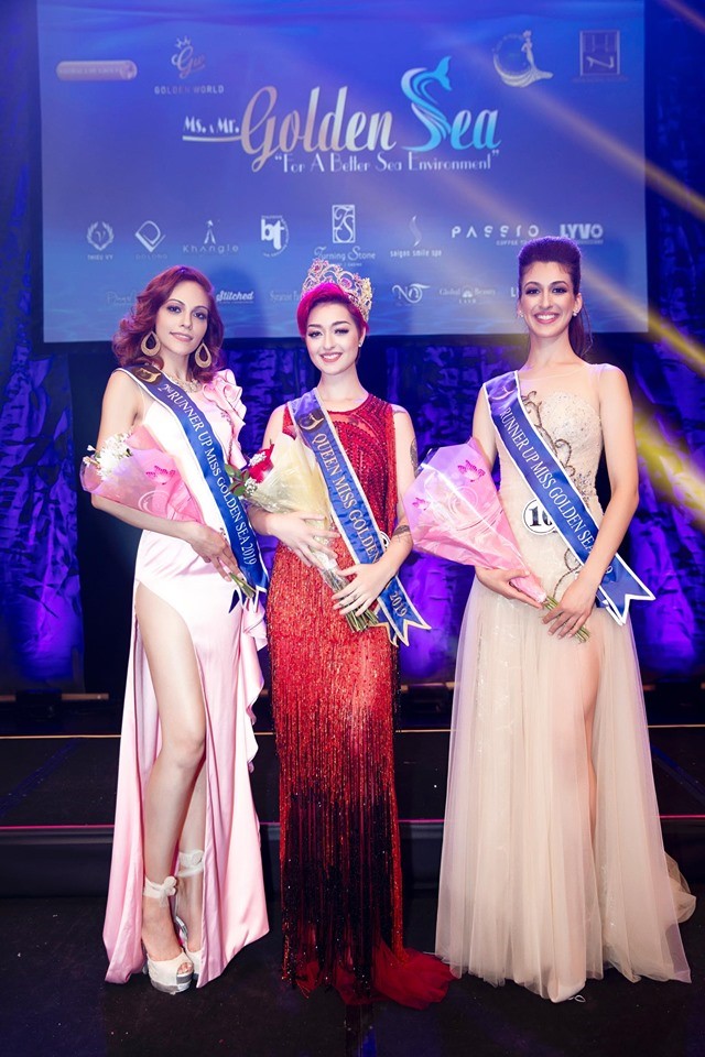 Hoa hậu và 2 á hậu của cuộc thi.