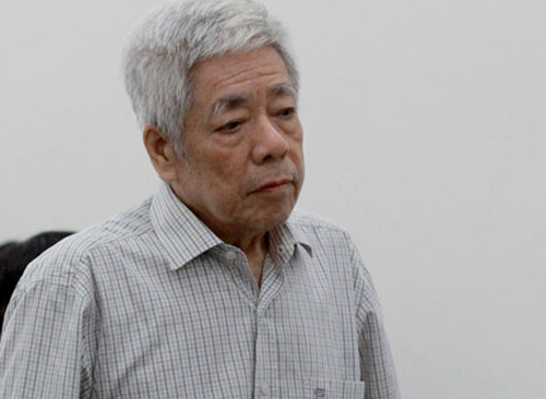 Cựu tổng giám đốc Vinashin Trương Văn Tuyến khi nói lời sau cùng.