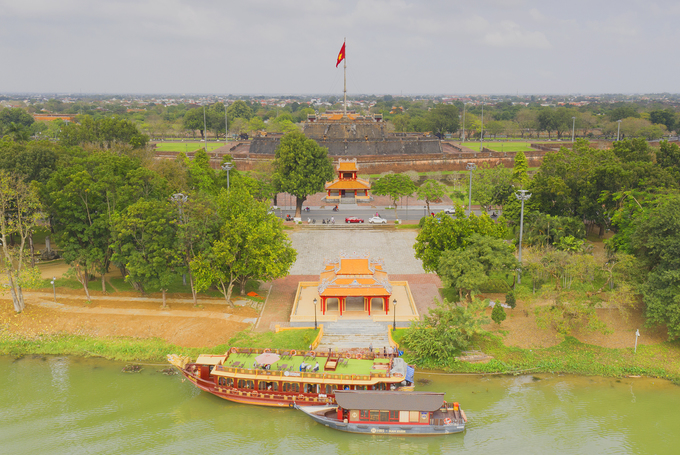 Huế thơ mộng nhìn từ trên cao