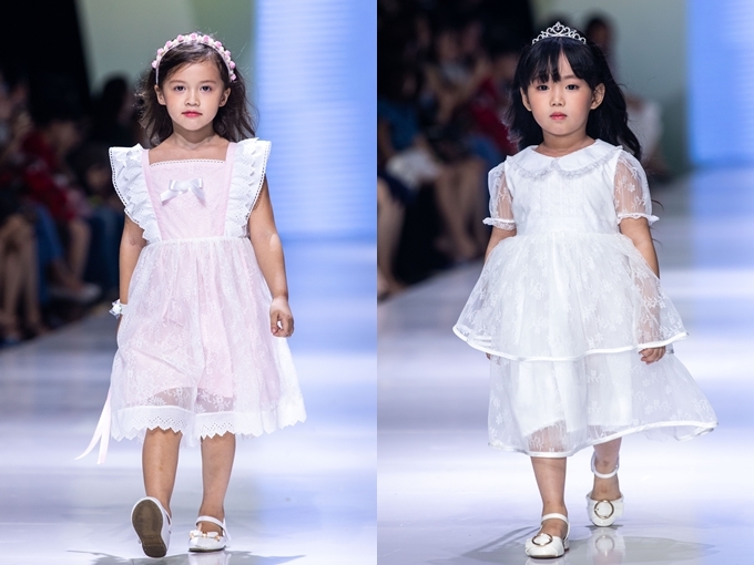 Phong cách chủ đạo lấy cảm hứng từ những bông hoa xinh xắn, lãng mạn của nước Anh - nơi Thiên Hương từng sinh sống.