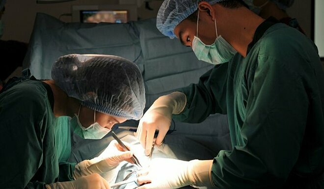 Bác sĩ phẫu thuật tìm bắt tinh trùng cho bệnh nhân. Ảnh: Fertility Proregistry