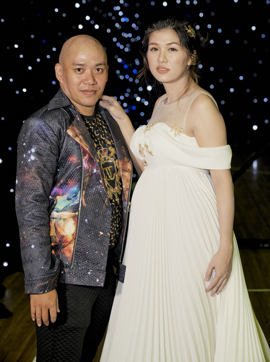 Oanh Yến được mời làm vedette màn giới thiệu sưu tập Love mom của Giang Giang.