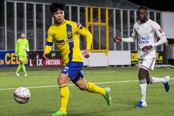 Công Phượng chủ yếu thi đấu ở đội trẻ STVV.