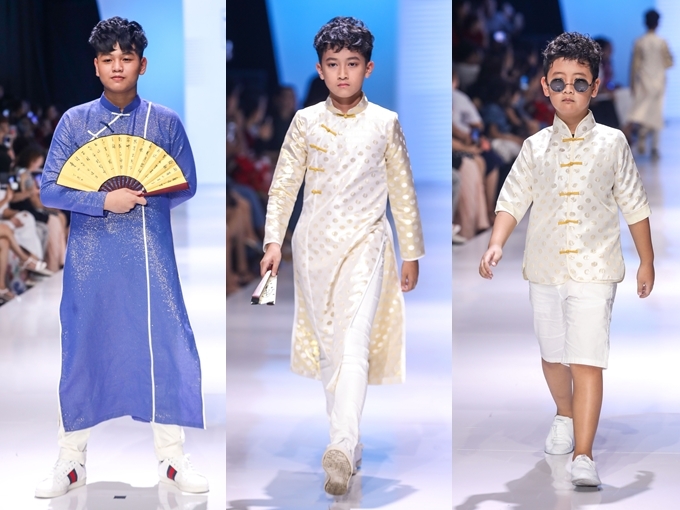 Trang phục có màu sắc đa dạng, phù hợp với cả bé nam lẫn nữ