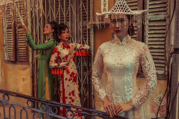 Dàn người mẫu hóa thiếu nữ Sài Gòn xưa