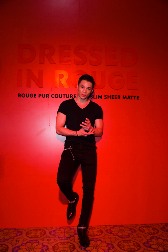 Người mẫu Đàm Quang Phúc.