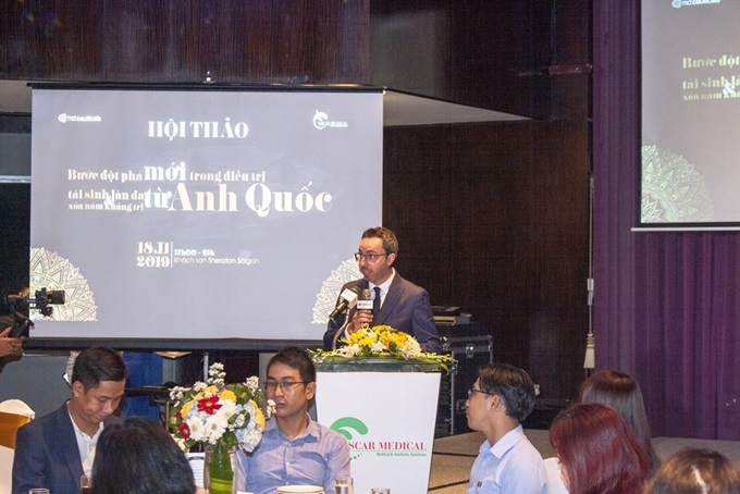 Lễ chuyển giao công nghệ MD:Ceuticals từ Anh cho công ty Oscar Medical.