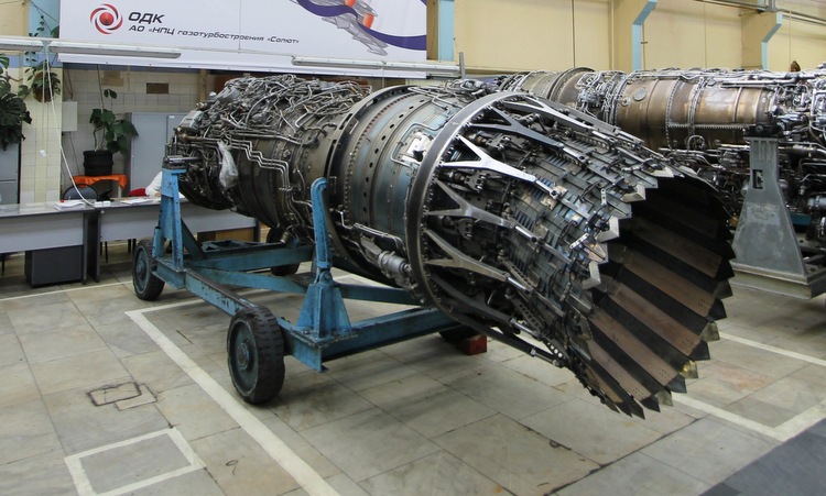 Động cơ Izdeliye 30 tại nhà máy của Saturn. Ảnh: Russia Defence.