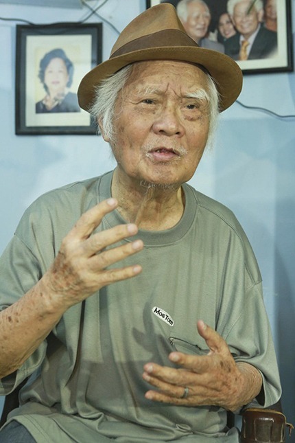 Nhạc sĩ Nguyễn Văn Tý sinh năm 1925, hưởng thọ 94 tuổi. Ảnh: TTVH.