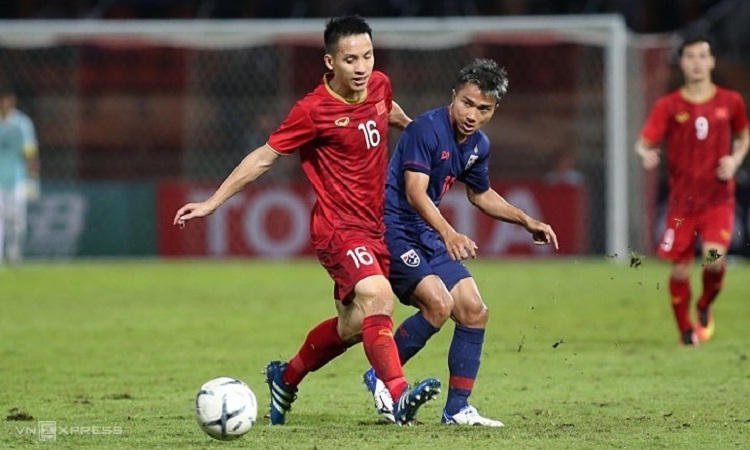 Chanathip trong trận đấu với Việt Nam ở vòng loại World Cup hồi tháng Chín. Ảnh: Lâm Thỏa.