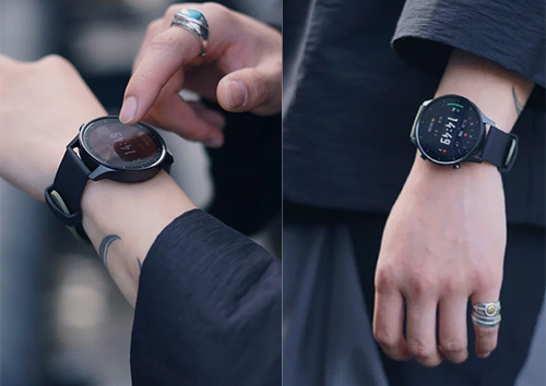 Mi Watch Color với thiết kế mặt tròn. Ảnh: Gizchina