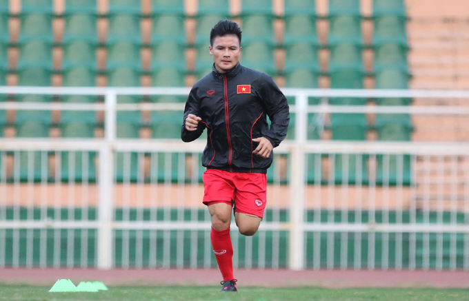 U23 Việt Nam tập buổi đầu tại TP HCM