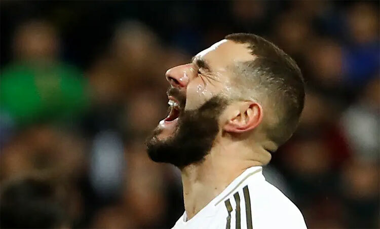 Benzema không thể thay đổi cục diện.