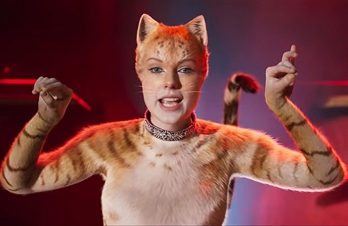 Taylor Swift hóa chú mèo có tên Bombalurina - cô mèo tự tin, hay trêu đùa. Ảnh: Universal.