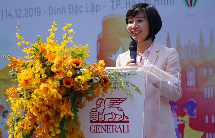 Bà Tina Nguyễn - CEO Generali Việt Nam.