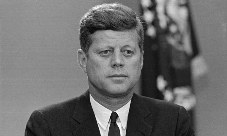 John F. Kennedy tại Nhà Trắng năm 1963. Ảnh: Reuters.