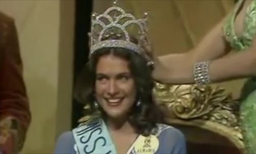 Khoảnh khắc đăng quang của Miss World 1976