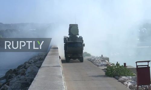 Nga phát thông điệp đến phương Tây khi tập trận gần Syria