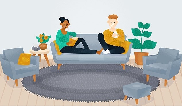 Vị trí ngồi trên sofa tiết lộ về bạn - 1