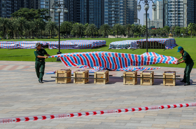 'Trận địa' pháo hoa đón năm mới