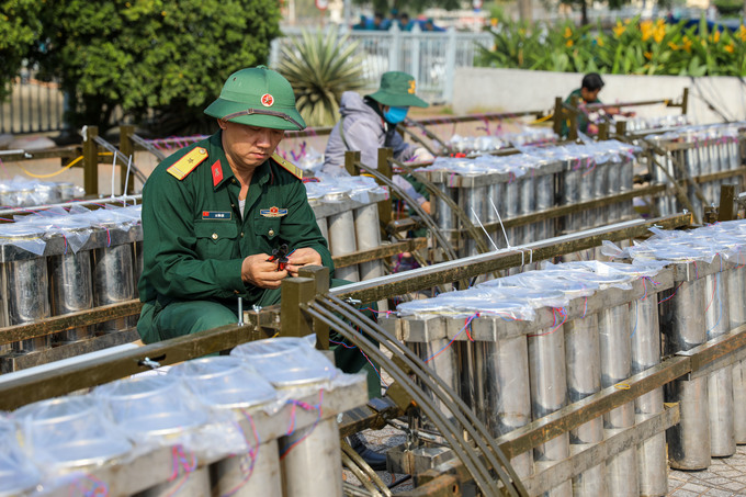 'Trận địa' pháo hoa đón năm mới