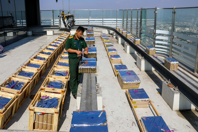 'Trận địa' pháo hoa đón năm mới