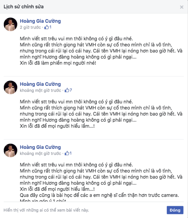 Diễn viên xin link clip Văn Mai Hương sửa 7 lần status để thanh minh, bị ném đá vì đùa vui khi cả Vbiz đang phẫn nộ! - Ảnh 1.