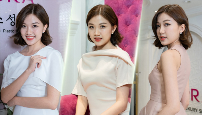 Lương Thanh xinh đẹp, thần thái với làn da căng bóng không tì vết sau thực hiện Adosilk Collagen