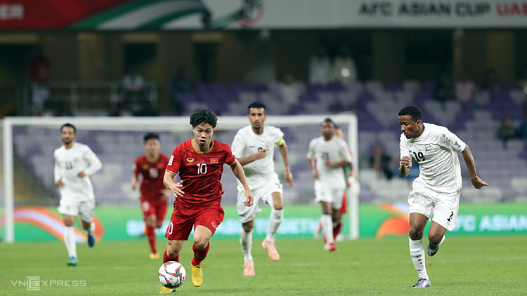 Công Phượng và các đồng đội mở đầu năm thành công của bóng đá Việt Nam, khi tham dự Asian Cup. Ảnh: Lâm Thỏa.