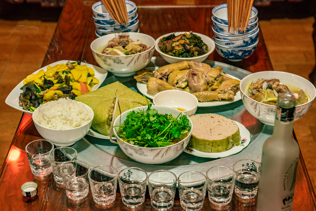 Lễ cúng ông Táo của một gia đình Hà Nội