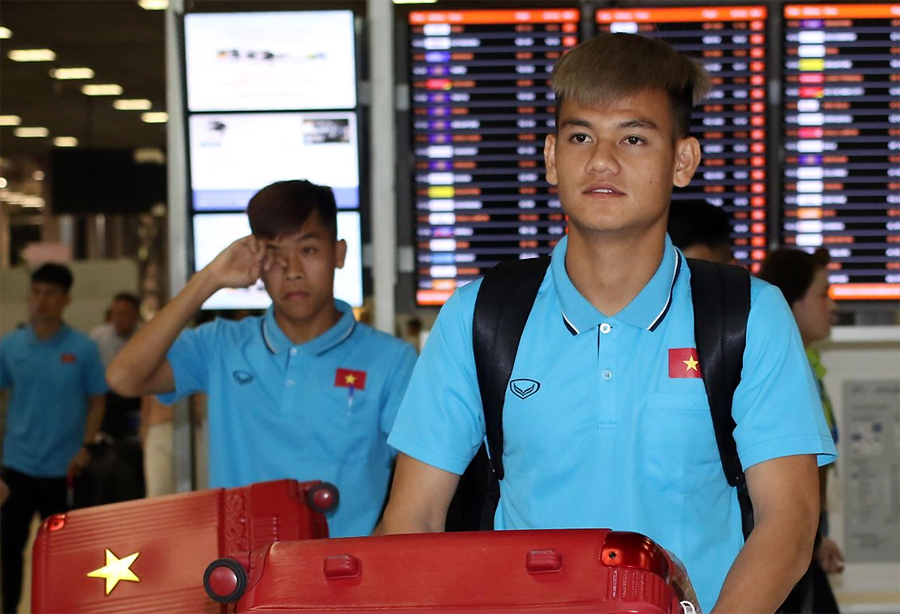 U23 Việt Nam đến Thái Lan