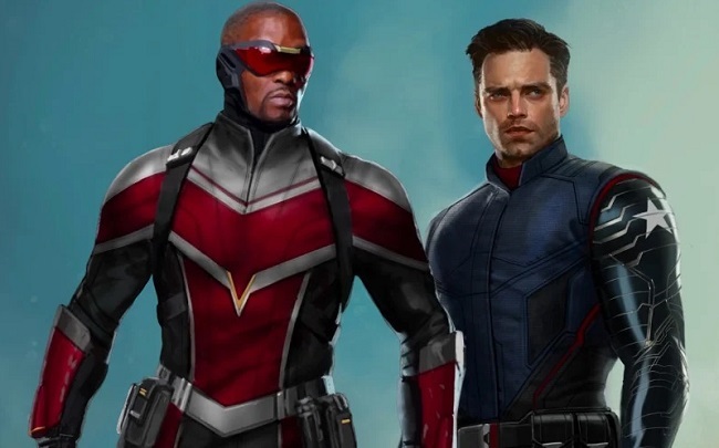 Falcon (trái) và Winter Soldier. Ảnh: Disney.