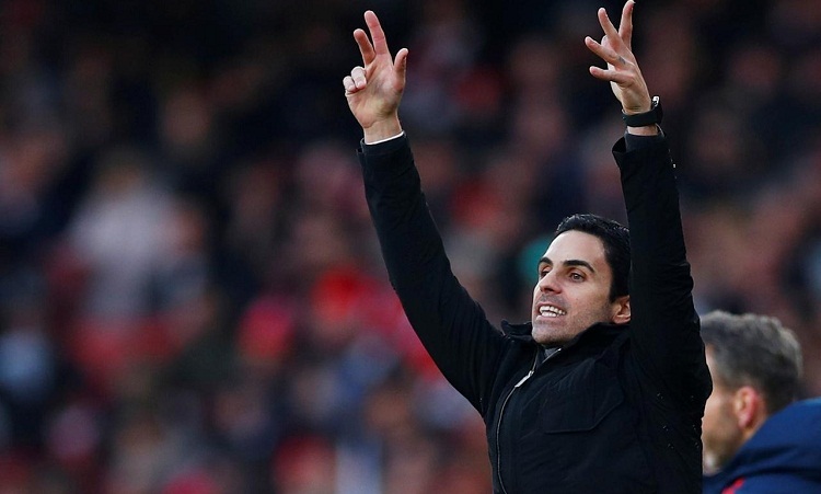 Arteta được kỳ vọng sẽ giúp Arsenal cạnh tranh top hai tại Ngoại hạng Anh. Ảnh: Reuters.