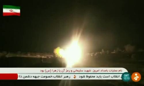 Iran tung video phóng tên lửa tới căn cứ Mỹ