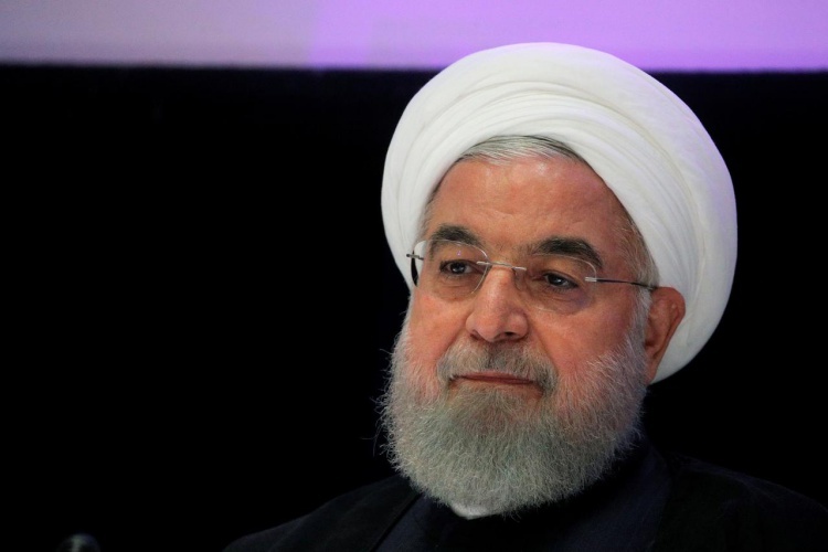 Tổng thống Iran Rouhani trong phiên họp của LHQ tại New York, Mỹ hồi tháng 9/2019. Ảnh: Reuters.