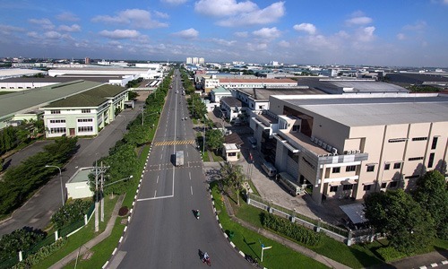 Khu công nghiệp tại Bình Dương. Ảnh: VSIP