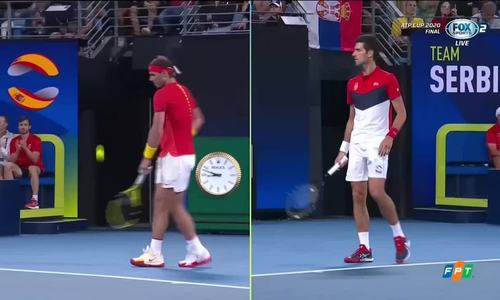 Novak Djokovic 2-0 Rafael Nadal