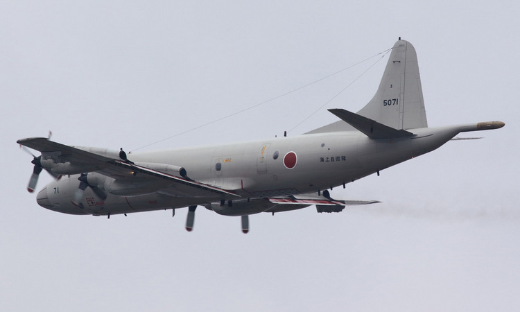 Trinh sát cơ P-3C của JMSDF. Ảnh: Airliners.