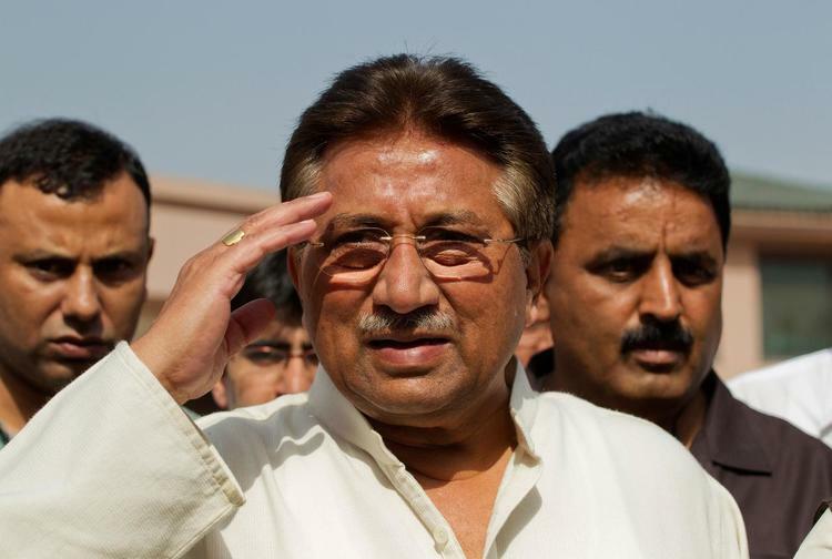 Cựu Tổng thống Pakistan Pervez Musharraf tại thủ đô Islamabad, tháng 4/2013. Ảnh: Reuters.
