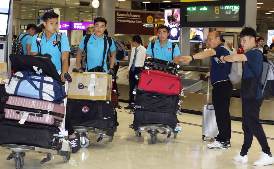 U23 Việt Nam đến Thái Lan