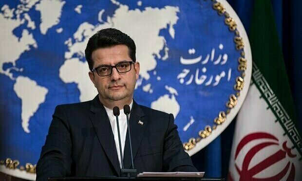Abbas Mousavi, phát ngôn viên Bộ Ngoại giao Iran. Ảnh: Tehran Times.