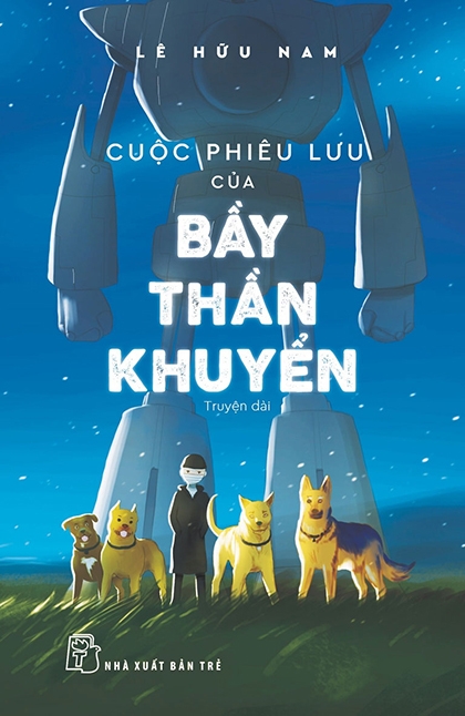 Bìa sách ‘Cuộc phiêu lưu của bầy thần khuyển’, Nhà xuất bản Trẻ phát hành.