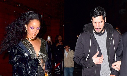 Rihanna và bạn trai Hansan Jameel đi chơi tại thành phố New York hồi tháng 4/2019. Ảnh: Hollywood Life.