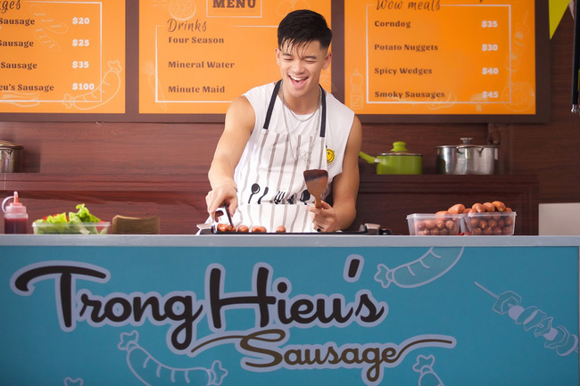 Đỏ mặt xem Trọng Hiếu khoe cơ bắp cuồn cuộn, quyết tâm làm đầu bếp để chinh phục "crush" - Ảnh 3.