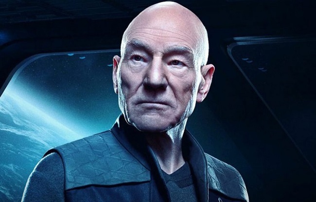 Patrick Stewart trong vai Picard. Ảnh: CBS.