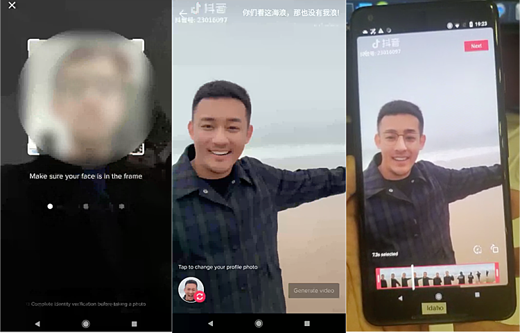 Tính năng Hoán đổi khuôn mặt cho phép người dùng  người dùng tự quét, chọn video và đặt khuôn mặt của họ trên cơ thể của ai đó trong clip