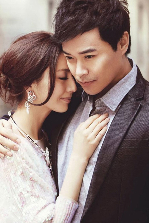 Trần Tư Thành và Đồng Lệ Á khi còn chung sống hạnh phúc.