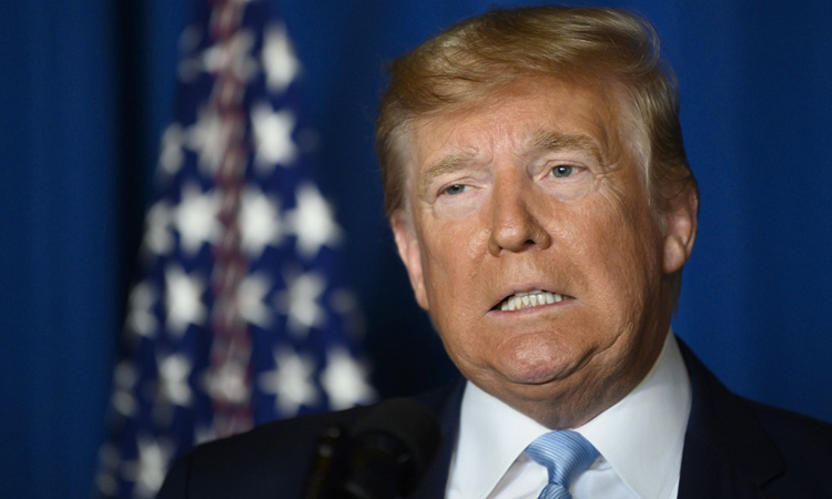 Trump phát biểu về Iran tại khu nghỉ dưỡng Mar-a-Lago ở Florida hôm 3/1. Ảnh: AFP.