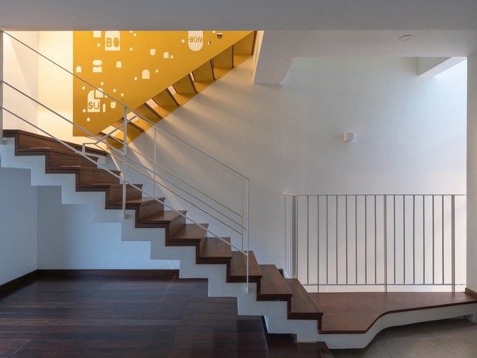 Ngôi nhà như khu vui chơi cho ba đứa con