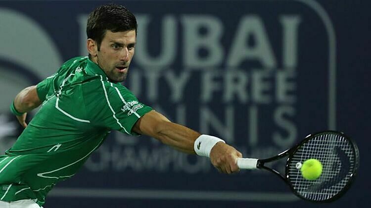 Djokovic từng bốn lần vô địch tại Dubai. Ảnh: AP.